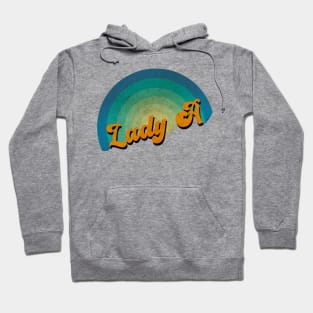 vintage retro Lady A Hoodie